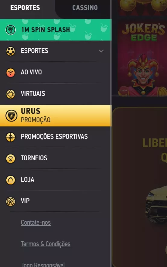 A terceira imagem do aplicativo, plataforma de apostas online com os melhores jogos de apostas e as maiores recompensas em dinheiro
